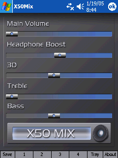 x50mix screenshot